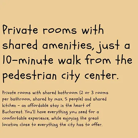 Kwatera prywatna Center Unirii Square Private With View - Shared Amenities *