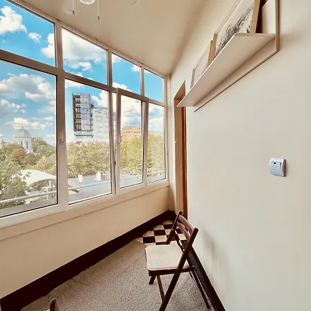 Center Unirii Square Private With View - Shared Amenities *