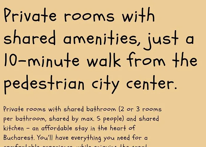 Accommodatie bij particulieren Center Unirii Square Private With View - Shared Amenities *